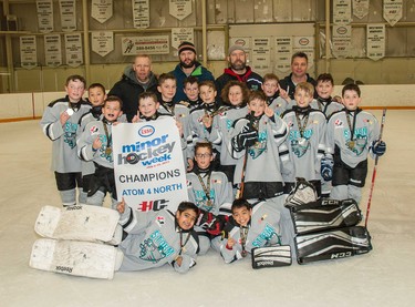 The Storm were the winners of the Atom 4 North division.