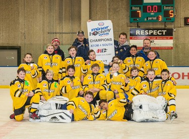 Blackfoot 3A Blue won the Atom 4 South division.