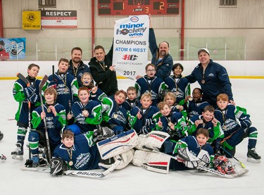 The Springbank Rockies were victorious in the Atom 6 West division.