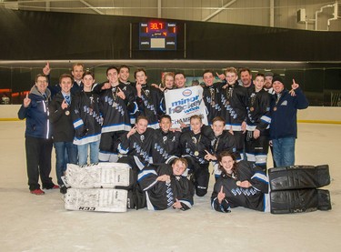 Lake Bonavista earned the Bantam 1 division title in Esso Minor Hockey Week.