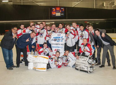 Team Southwest earned the Bantam 2 crown during Esso Minor Hockey Week.