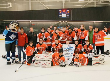 The McKnight Mustangs prevailed in the Bantam 6 Red division.