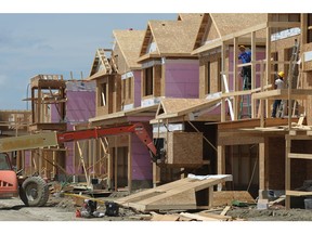 New construction of single-family homes in the Calgary area stabilized in late 2016.