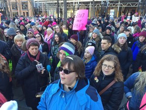 Women's March in Calgary