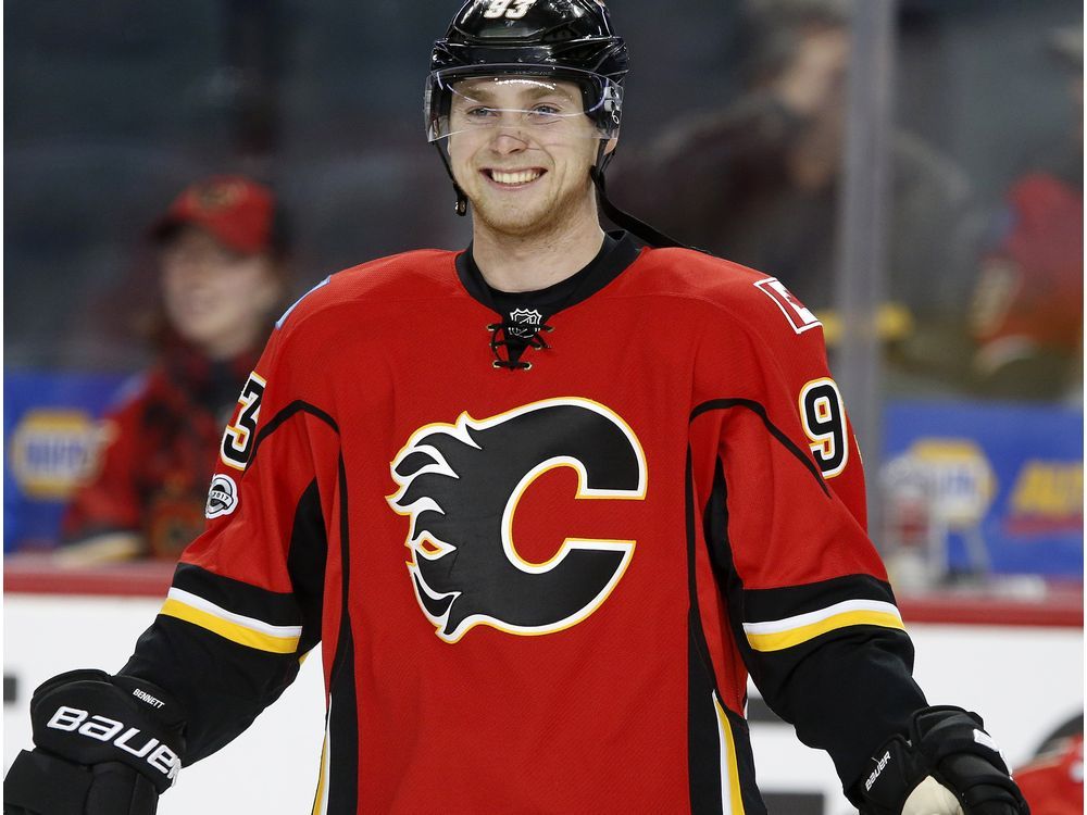 Calgary Flames on X: “I'm happy playing anywhere the coach wants me to  play. I'm just as comfortable at wing as I am at center.” - Sam Bennett on  his versatility  /