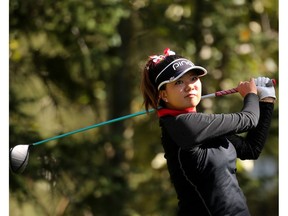 Jennifer Ha from Calgary, Alberta during round 2 of the Canadian Pacific Women's Open at Priddis Greens Golf and Country Club west of Calgary, Alta., August 26, 2016.