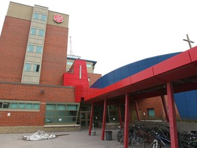 Exterior of the Salvation Army's Centre of Hope located at 420 9 Ave SE in Calgary, Alta is shown on Thursday December 11, 2014.