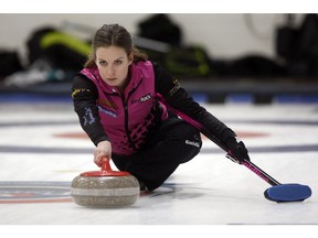 Geri-Lynn Ramsay, formerly of Crystal Webster's rink, is aiming at success at the Alberta Scotties as a skip this time around. (File)