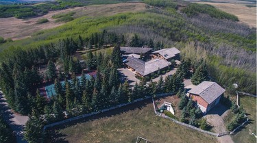 Clay Riddell's lavish bungalow in the Municipal District of Foothills is now on the block for anyone with pockets deep enough to afford the $9.9 million price tag.