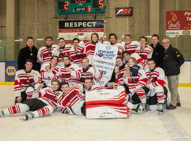 The RHC Red Wings won the Junior Rec A title.