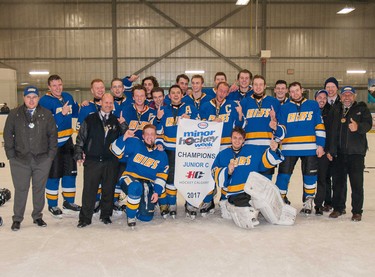 The Blackfoot Chiefs were the Junior C champions.