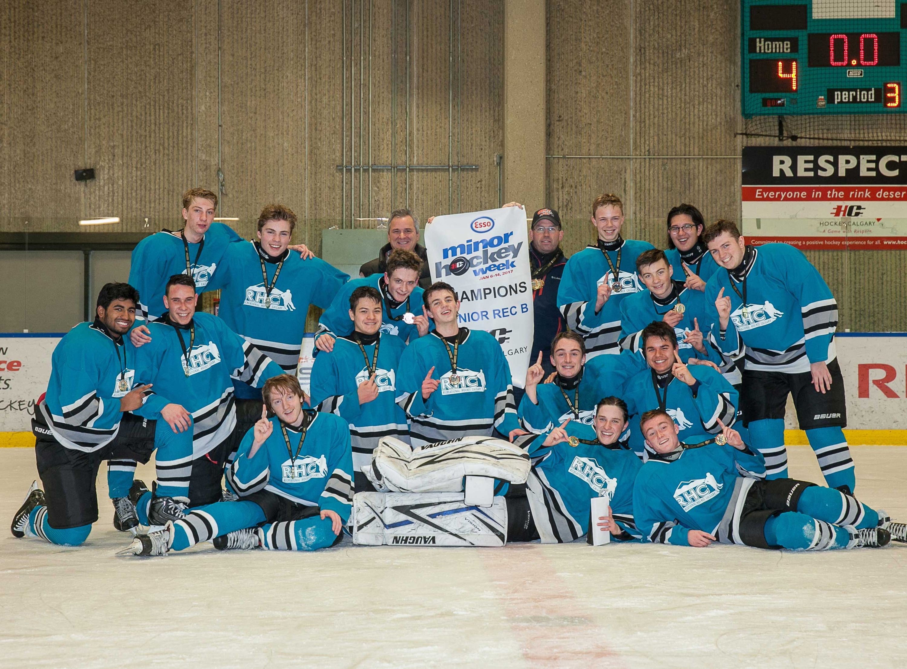 Esso Minor Hockey Week Champions Junior Calgary Herald