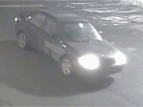 Police are seeking public assistance with information about a dark-coloured, four-door, 1999-2003 Mazda Protégé captured on CCTV footage.