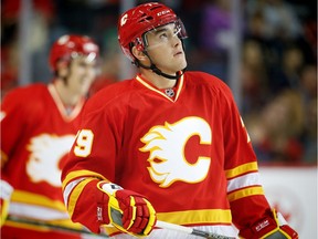 Calgary Flames forward Micheal Ferland in October 2016.