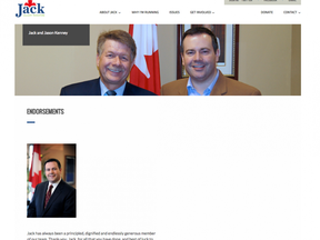 Jack Redekop is a longtime member of the Calgary Midnapore Conservative board and on the endorsements page of his campaign website, the first person listed was Jason Kenney.