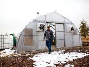 Dan Ronald, of Aqua Terra Farms, became a convert to aquaponics after travelling to the Arctic and the Amazon. 