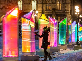 Raw Design's Prismatica is one of the light installations you can see at Glow this weekend.