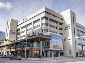 Bow Valley College stands in Calgary, Alta., on Monday, Feb. 27, 2017.