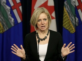 Alberta Premier Rachel Notley.