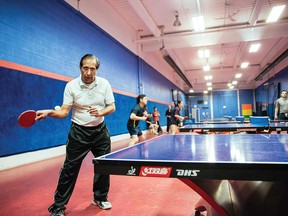 Sharookh Balsara has been playing table tennis since he was a boy back in India.