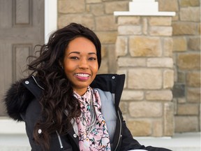 Melissa Perez loved being able to host Thanksgiving at her new townhome in Arrive at Evanston.