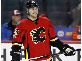 Calgary Flames Sam Bennett had a tough night against the Nashville Predators on Tuesday.