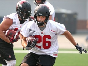 Calgary Stampeders RB Robe Cotere-signed with the club on Saturday.