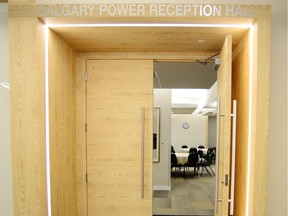 Calgary City Council board room, reception hall, lounge, kitchenette at City Hall in Calgary, Alta., on February 8, 2017. Ryan McLeod/Postmedia Network