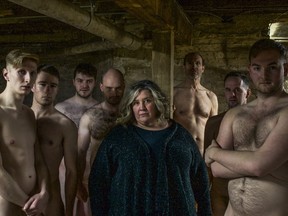Director Gail Hanrahan and the cast of The Curing Room.