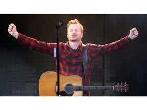 Dierks Bentley delivered his high energy country-rock for 10,000 appreciative fans at the Scotiabank Saddledome on February 3.