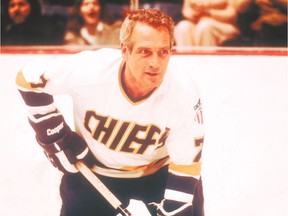 Paul Newman in Slap Shot 1977.