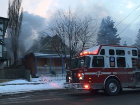 Crews attended a fire at a house in Bridgeland Wednesday evening.