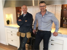 John and Frank Funk, co-owners of Bow Valley Kitchens.