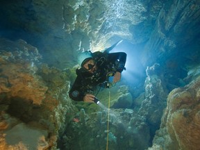 Kenny Broad talks his deep dives into underwater caves this weekend at Arts Commons.