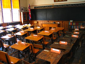 The East Coulee School Museum includes archives, historical displays, a tea room and a small post office.