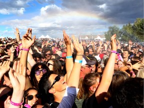 Music fans were cheering loud during day 2 of X-Fest at Fort Calgary in Calgary.