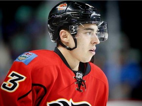 Calgary Flames forward Johnny Gaudreau in February 2017.