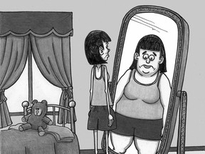 Eating disorder lurks everywhere. It is in the commercials of carefully airbrushed models feigning a perfection no human can achieve, writes Louise Gallagher.