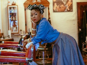 Tanika Charles plays the Calgary Folk Music Festival's Black History Month celebration on Wednesday.