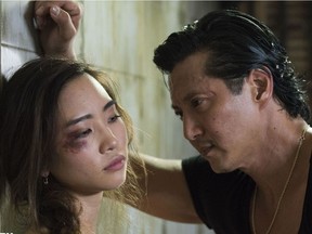 Teresa Ting and Will Yun Lee in She Has a Name.