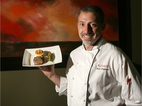 At Rouge Restaurant, Chef Paul Rogalski has helped create nine Canadian-inspired dishes for Canada's 150th birthday. Photo credit Leah Hennel/Calgary Herald