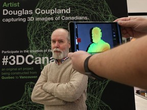 Douglas Coupland, Canadian novelist, artist and self-proclaimed futurist, is participating in a crowdsourced project called 3DCanada.