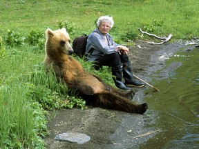 Charlie Russell in Kamchatka, Russia where he spent 13 years living with and studying grizzly bears. Russell is in Calgary Tuesday giving a lecture on his perceptions and life living with the bears.