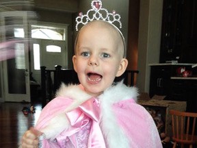 Greta Marofke, a three-year-old Calgary girl who has Hepatoblastoma, a rare form of liver cancer, is in Cincinnati, where doctors are trying to save her life with a liver transplant.