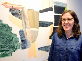 Calgary born, Berlin based artist Julie Beugin is back in her old stomping grounds for her first solo exhibit since moving to Europe. Her art is currently on display at VivianeArt Gallery in Calgary.