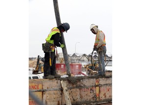 Apartment starts pull back in the Calgary area.