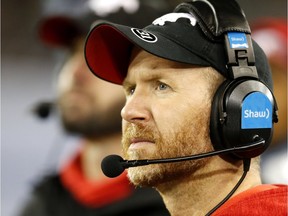 Coach Dave Dickenson  Calgary Stampeders  at the 104th Grey Cup at BMO Field in Toronto, Ont. on Sunday November 27, 2016. Michael Peake/Toronto Sun/P81ostmedia Network
