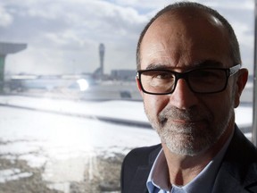 YYC Calgary Airport Authority president and chief executive officer Robert Sartor in his office at YYC in Calgary, Alta., on February 28, 2017. Ryan McLeod/Postmedia Network