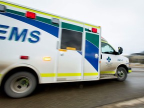 Two Calgary workers are in hospital after being tossed from a bucket-lift while working on power lines near an LRT tunnel.