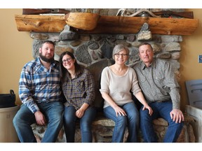 From left: Dan Berezan, Joanne Berezan, Tammy Kennedy and Dean Kennedy of Primo Valley Beef.